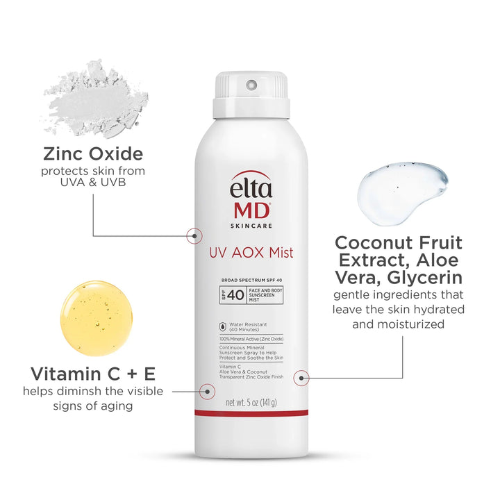 EltaMD - UV AOX Mist Broad Spectrum SPF 40