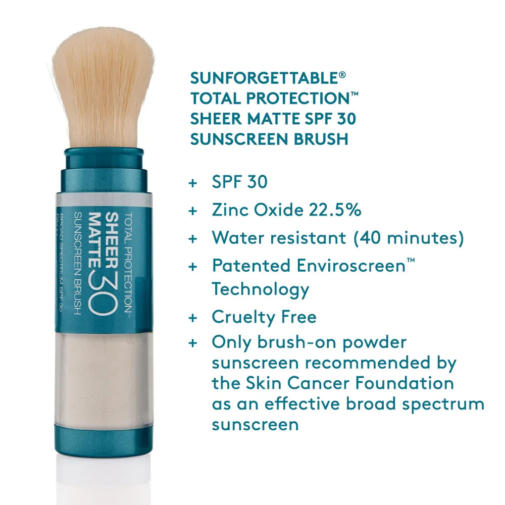 ColoreScience - Sunforgettable® Total Protection® Sheer Matte SPF 30 Sunscreen Brush