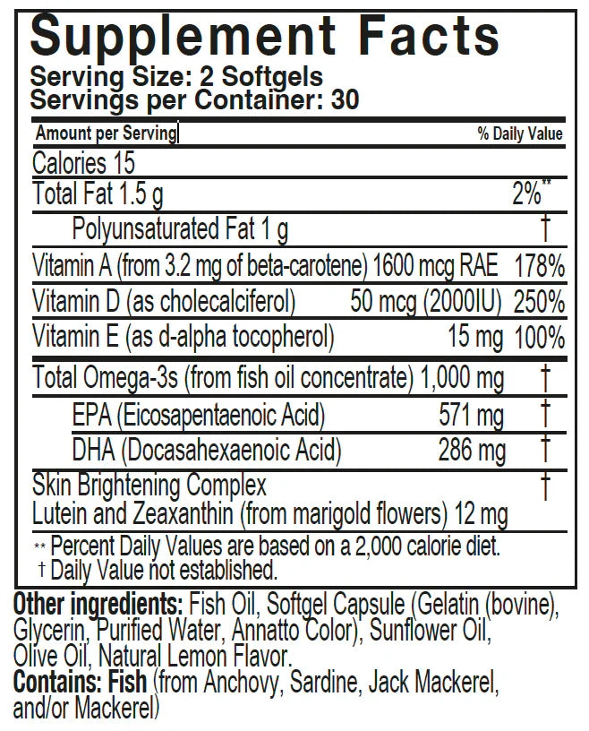 Face Reality - Clear Skin Balance Supplements