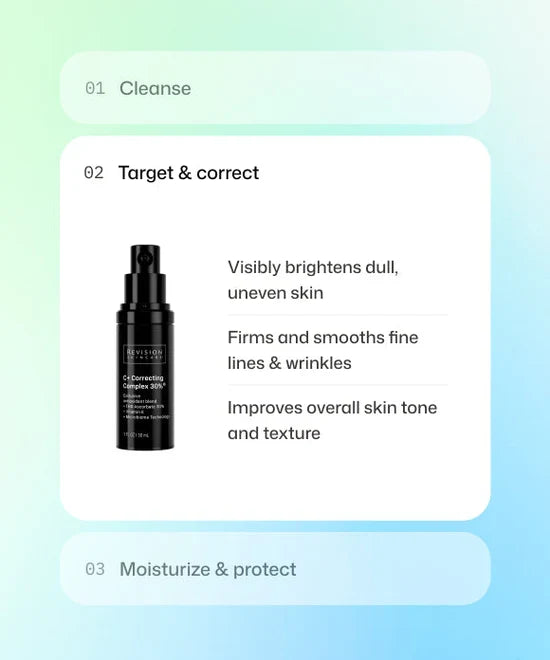 Revision - C+ Correcting Complex 30%