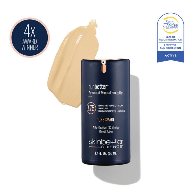 SkinBetter Science - Sunbetter Tone Smart SPF 75 Sunscreen Lotion