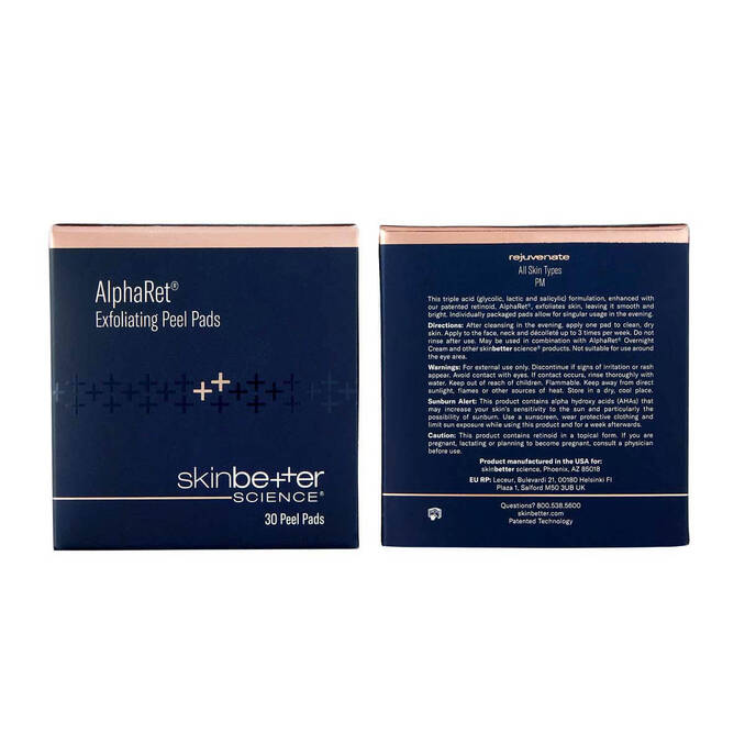 SkinBetter Science - AlphaRet Exfoliating Peel Pads - 30 count