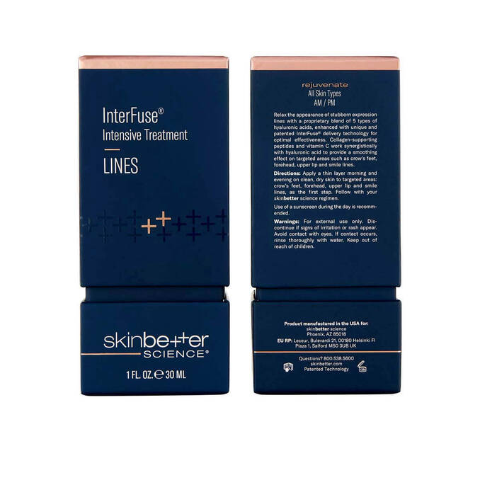 SkinBetter Science - Interfuse Intensive Treatment Lines