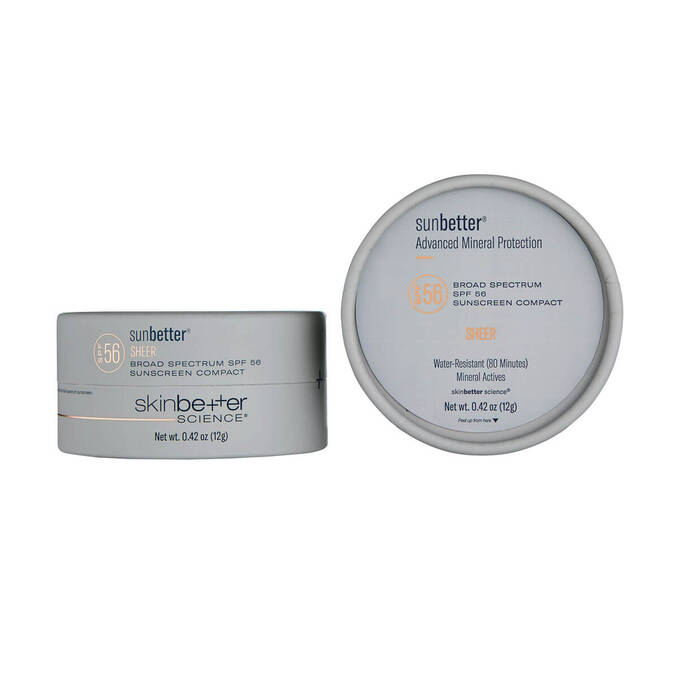 SkinBetter Science - Sunbetter Sheer SPF 56 Sunscreen Compact - 0.42 oz